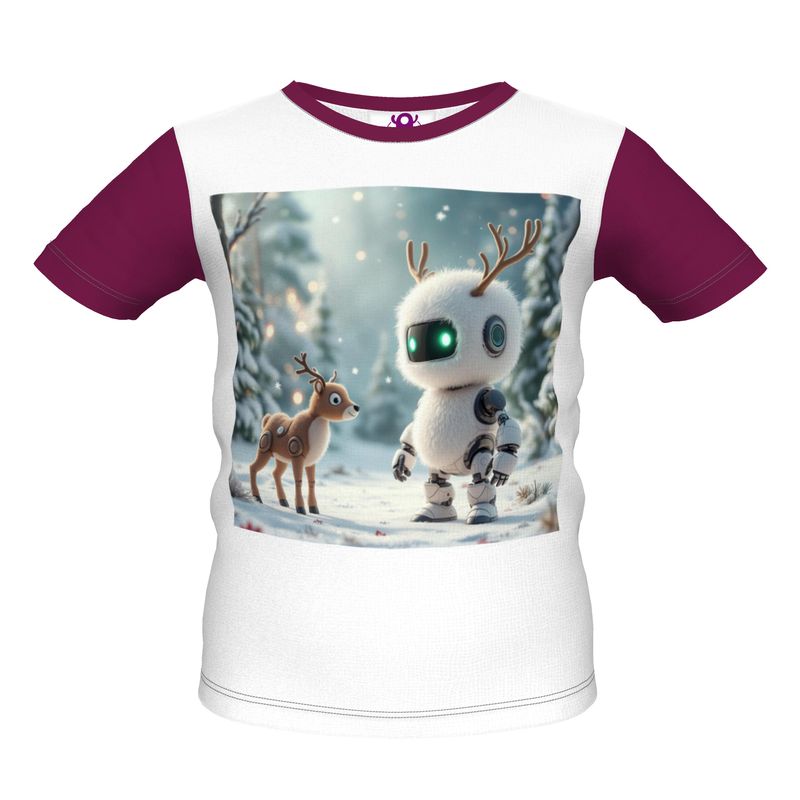 Fluffy Christmas robot