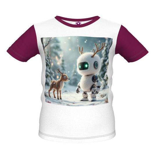 Fluffy Christmas robot