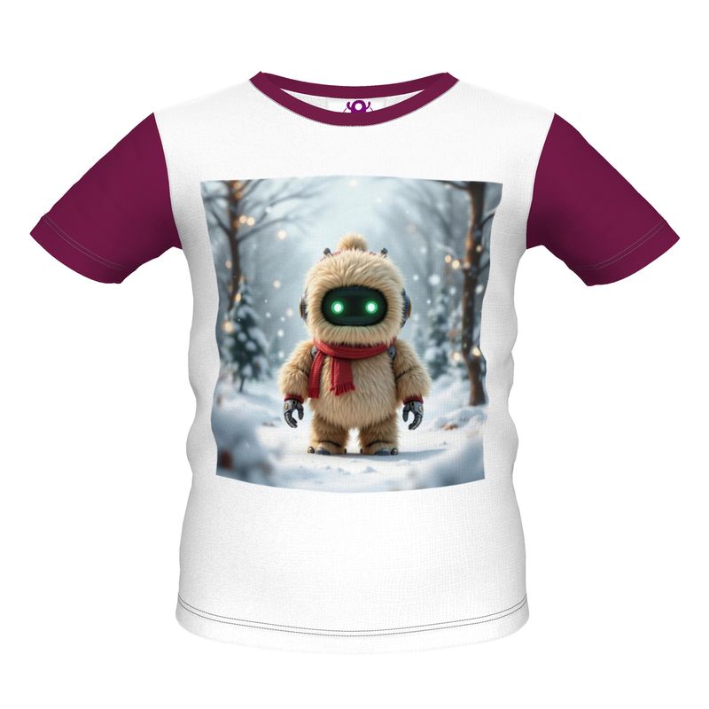 Fluffy Robot and Winter Scarf