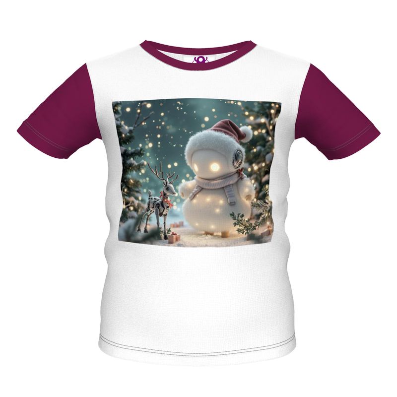 Fluffy Christmas Snowbot