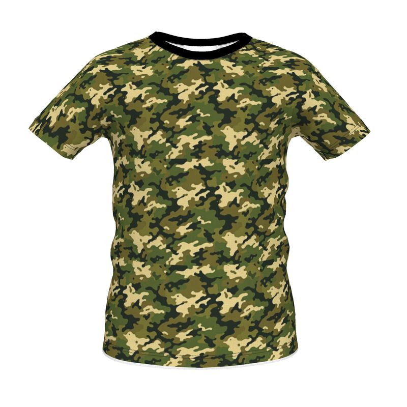 Black Rib Camo Tee