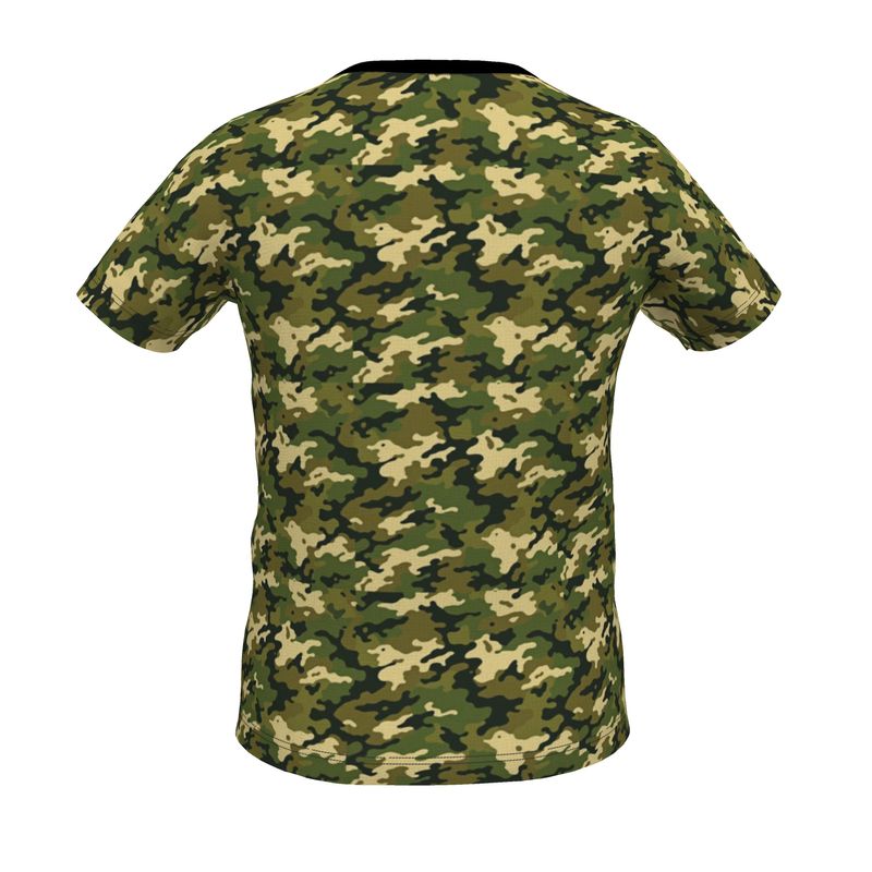 Black Rib Camo Tee