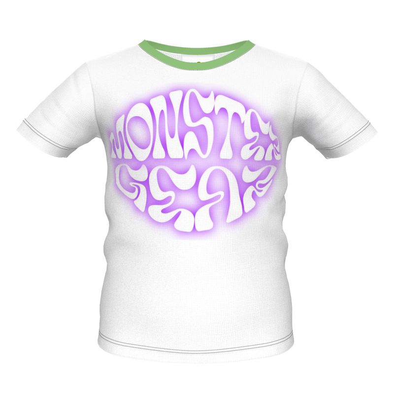 Lime rib and purple tee